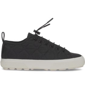 Resim Superga 2625 Tank Quilted Nylon Kadın Gri Sneaker 