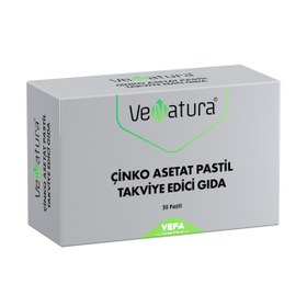 Resim Venatura Çinko Asetat 30 Pastil 