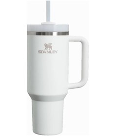 Resim Stanley Quencher Pipetli Termos Bardak 1.18 Lt Stanley0513 Buz Beyaz 