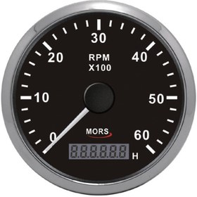 Resim Mors Devir Göstergesi 6000 Rpm Siyah 