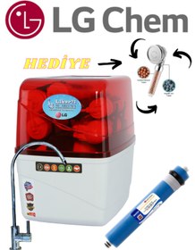 Resim Liberty 100 Gpd Ultra Membranlı Su Arıtma Cihazı Mineralli Duş Başlığı Hediyeli 