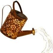 Resim Youmex Güneş Enerjili 36 Led'li Çaydanlık Şekilli Işık, Işık Kontrolü, 600mah Şarj Edilebilir Pil, Dış Mekan Dekorasyonu Kanca Yok 