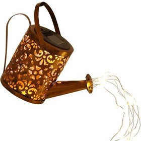 Resim Youmex Güneş Enerjili 36 Led'li Çaydanlık Şekilli Işık, Işık Kontrolü, 600mah Şarj Edilebilir Pil, Dış Mekan Dekorasyonu Kanca Yok 