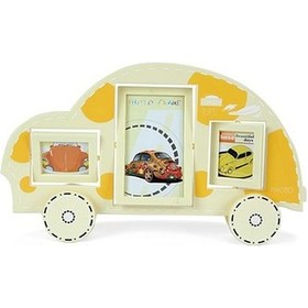 Resim Sarı Araba Çerçeve Lm7236 