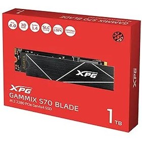 Resim Adata XPG Gammix S70 Blade 1TB 7400-5500MB PCIe Gen4x4 M.2 NVMe SSD 