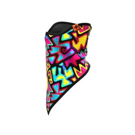 Resim Maskara Üçgen Maske Unisex Kar Maskesi 