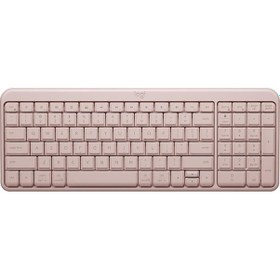 Resim Logitech K251 Kablosız Bluetooth Klavye, İş Laptopu Ofis Kullanımı Pembe 