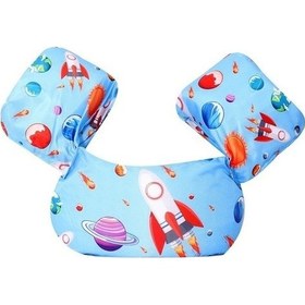 Resim Bosphorusboutique Lyle Çocuklar Yüzme Can Yeleği Kolluk Br Mavi 