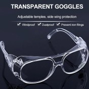 Resim Xifu Shop C 1 Adet Stil Yeni Güvenlik Gözlüğü Motokros Gafas Anti-Sis Sıçrama Geçirmez Çalışma Göz Koruma Leri Iş Güvenliği (Yurt Dışından) 