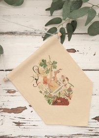 Resim Salon Duvar Dekoru, Pinterest Oda Dekoru, Sanat Serisi, Kanvas Flama Askılı Duvar Örtüsü NO:436 - Renkli - 4 / 70 x 100 