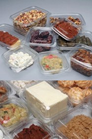 Resim Genel Markalar Plastik Sızdırmaz Kap 150 Gr Cc Kullan At Tek Kullanımlık Plastik Kapaklı Kase 50 Adet 