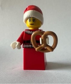 Resim Orjinal Lego Minifigür Mrs Claus 