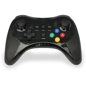 Resim Wii U İçin Led Göstergeli 8559 Kablosuz Pro Oyun Denetleyicisi 