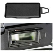 Resim Mercedes Benz W212 / W218 Sol Sürüş Araba Sun Visor Makyaj Aynası Siyah , Boyut:sol Taraf 1 Adet 