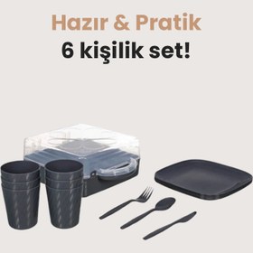 Resim 6 Kişilik Full Piknik Seti 