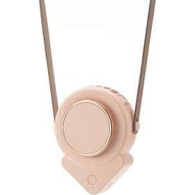 Resim H3 Mini USB Asma Boyun Fan Öğrencisi Açık Üçgen Fan Pembe (Yurt Dışından) 