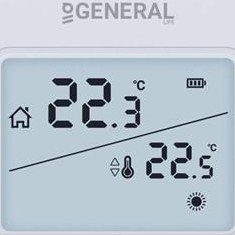 Resim Gaia HT250 RF Kablosuz Dijital Oda Termostatı 