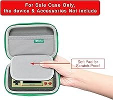 Resim RLSOCO Nintendo Game & Watch için taşıma çantası: The Legend of Zelda/Super Mario, Siyah, M 