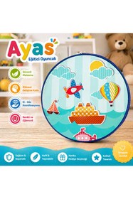 Resim AyasEğiticiOyuncak Bebek Müzik Aleti Ahşap Deri Tef - AYAS EĞİTİCİ OYUNCAK 