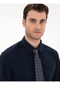 Resim Pierre Cardin Erkek Lacivert Gömlek Basic 50307297-vr033 Lacivert 