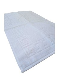 Resim Evtech & Home 2 Li Ayak İzli Banyo Paspas % 100 Pamuklu Ayak Havlusu 50x70 Cm Görsel 