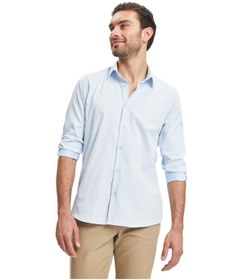 Resim Gsstore Galatasaray Erkek Slim Fit Gömlek E241293 Açık Mavi 