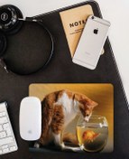 Resim WuW Balık Avcısı Kedi Mouse Pad 