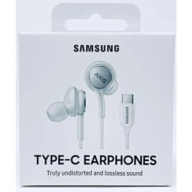 Resim Samsung Eq-Ic 100BWEGWW Type-C Stereo Kulaklık Akg Edition Beyaz 