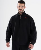 Resim Signature Zip Up Semi Sweatshirt 