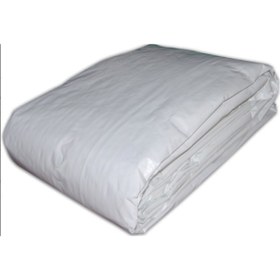 Resim Ekodoğa Branda 6x20 Metre Beyaz Branda Çit Brandası Oto Brandası Su Geçirmez Branda Balkon Brandası 