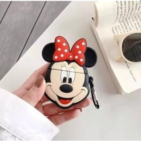 Resim 5912 Minnie Mouse/ Figürlü Silikon Kulaklık Kılıfı 1. Nesil / 2. Nesil İle Uyumlu 