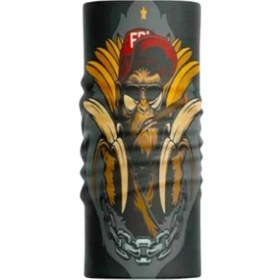 Resim Motobir Baf-Bandana Kırmızı Şapkalı Muz Maymun 