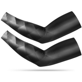 Resim Yaz Güneş Korumalı Kol Manşonları Icesilk Nefes Alabilir Kol Manşonları Hotday Bisiklet Sürüşü Sporları Soğutma Kol Koruyucu Kılıf Siyah 