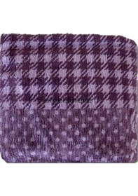 Resim Algelsineve Rosenim Mor Peluş Akrilik Çift Kişilik Uşak Battaniye Mor 