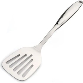 Resim Berghoff Düz 15" Paslanmaz Çelik Oluklu Spatula 