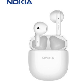Resim Nokıa E3103 True Wireless Bt Kulaklık Yarı Kulak İçi Spor Müzik Kulaklıkları Bt5.1 Çip 13mm Dinamik Sürücü Daha Net Ses Aramaları Beyaz 