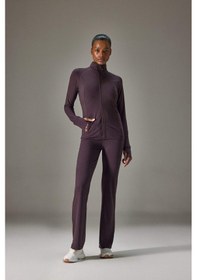 Resim Defacto Slim Fit Dar Kesim Dik Yaka İçi Yumuşak Tüylü Hırka G4087ax25aubn340 Kahve-bn340 