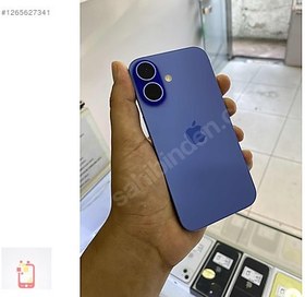 Resim Apple iPhone 16 İkinci El TR | 128 GB | Laciverttaş 