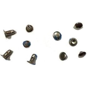 Resim Rivet Perçin - 6mm, Nikel, 1000 Adet 0.5 CM 