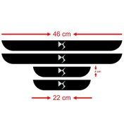 Resim Citroen Ds Kapı Eşiği 4 Lü Aksesuar 