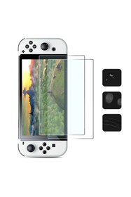 Resim beboncool Nintendo Switch Oled Ekran Koruyucu 9h Nano Temperli Cam 
