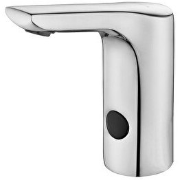 Resim ECA Fotoselli Lavabo Bataryası Elektrikli Çift Su Girişli 108108054 