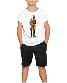 Resim Lebron James Cavs 23 Beyaz Çocuk Tişört Beyaz 