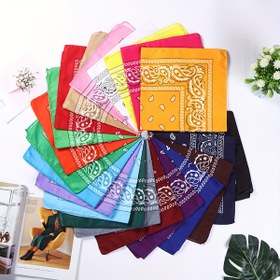 Resim 53,34 cm Hafif Polyester Paisley Rock Street Hip-Hop Bandana - Hızlı Kuruyan Ter Emici Dekoratif Tasarım, Canlı Renk Seçenekleri ile Casual Streetwear ve Boho Modası için, Hediye Verim İçin Hippie Bandana 
