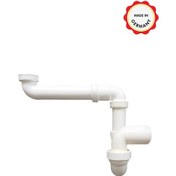 Resim Dallmer Yer Kazandıran Lavabo Sifonu Evye Sifonu 1 1/2'' Bağlantı Ağızlı 50lik Koku Önleyici 