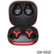 Resim SWORD Elite Sw-rs21 Kulakiçi Bluetooth Kulaklık Kırmızı 