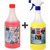 Resim Dtx Kimya Oto Kalorifer ve Petek Temizleme (Solventli) 1lt & Oto Motor Lastik Parlatıcı 500 ml 