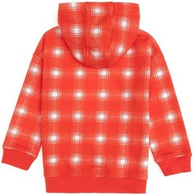 Resim U.S. Polo Assn. Kız Çocuk Nar Çiçeği Kapüşonlu Sweatshirt 50298178-VR239 