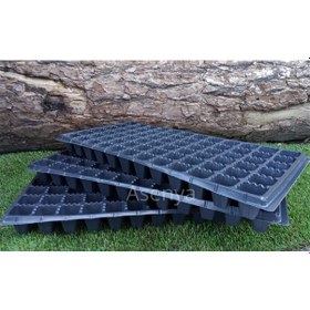 Resim Fide Viyolü 15 Adet 72 Göz Fide Viyol Fidelik Fide Kabı 