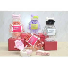 Resim Sevimli 3D Desenli Su Matarası 